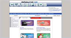 Desktop Screenshot of djclassifieds.com